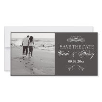 Modern "Save-the-date" Announcement (Photo)