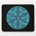 modern stained glass mouse pad