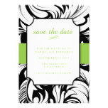 Modern Style Trendy Save The Date Announcement