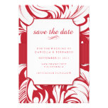 Modern Style Trendy Save The Date Announcement