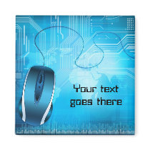 modern technology theme megnet refrigerator magnets