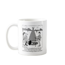 Modern Tee Pee has Central Air & Heating Mug