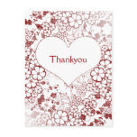 modern Thank You Cards postcards