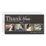 MODERN THANKS | WEDDING THANK YOU CARD photo cards