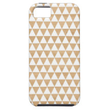 Modern tribal wood geometric chic andes pattern iPhone 5 case