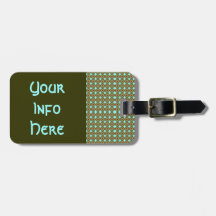 Modern, vesatile design Luggage Tag