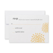 Modern Wedding RSVP // Posh Petals // Sunshine