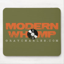 Modern Whomp - Green Mouse Pad