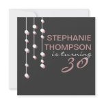 Modern Woman Birthday Party Invitation