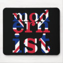 Modernist Union Jack mousepads