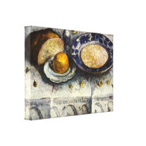 Modersohn-Becker - Still Life at breakfast table Canvas Prints