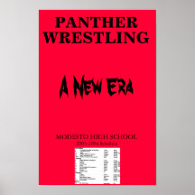 Modesto High School Schedule Poster