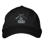 Modified Logo Embroidered 6 Panel Hat embroidered hats