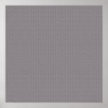 Modish light grey leafs on retro purple background posters