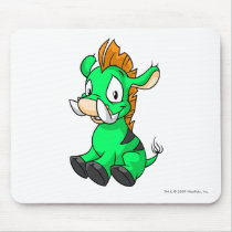 Moehog Green mousepads