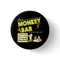 Moe's Monkey Bar Banana Splits Gifts and Apparel Buttons