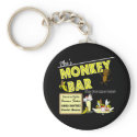 Moe's Monkey Bar Banana Splits Gifts and Apparel keychains