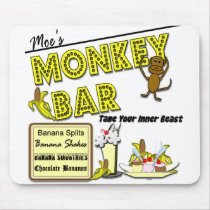 Moe's Monkey Bar Banana Splits Mouse Pad