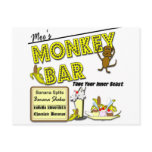 Moe's Monkey Bar Banana Splits postcards
