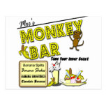 Moe's Monkey Bar Banana Splits Postcard