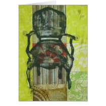 Mogul Chair Greeting Card