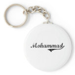 Mohammad Classic Style Name keychains