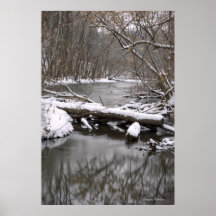 Mohican River-Canvas Print