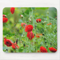 Mohnblume Mousepad