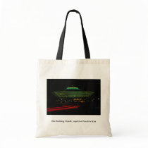 Moi Building, Riyadh, capital of Saudi Arabia Canvas Bag