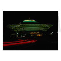Moi Building, Riyadh, capital of Saudi Arabia Greeting Cards