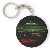 Moi Building, Riyadh, capital of Saudi Arabia Keychain