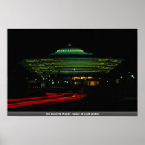 Moi Building, Riyadh, capital of Saudi Arabia Print