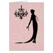 Moi Fashion Plate ~ Card / Invitations