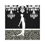 Moi Fashions ~ CHANGE COLOR 24x24 / 2.5" Thick Stretched Canvas Print
