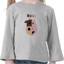 Moink: Cartoon cow and pig kid's t-shirt
