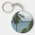 Moira at anchor, Bahia Drake, Costa Rica Keychains