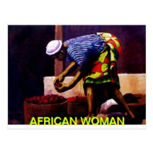 MOJI A OKUBULE ART WORK 2011 POSTCARD