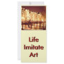 Mojisola A Gbadamosi Amsterdam vacations photgraph Custom Rack Card