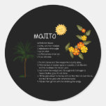 Mojito Round Sticker