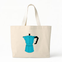 Moka Espresso Coffee Pot Canvas Bag