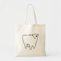 Molar Bear Polar Tooth Bear Bags