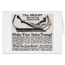 Molby Revolving Hammock Greeting Card