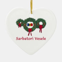 Moldova Christmas 2 Christmas Ornament