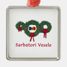 Moldova Christmas 2 Christmas Tree Ornament