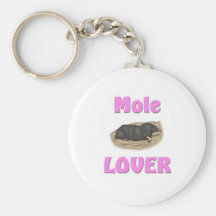 Mole Lover Key Chain