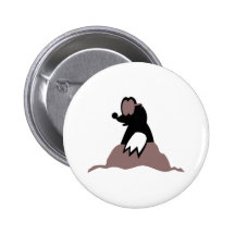 Mole Pinback Buttons