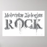 Molecular Biologists Rock Print