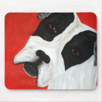 molly dog mouse mat