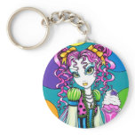 "Molly" Rainbow Ice Cream Fairy Keychain
