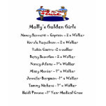 Molly's Golden Girls Option 2 t-shirts